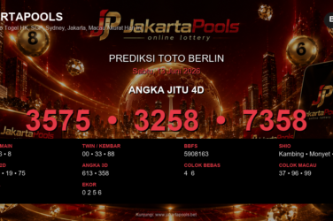 Prediksi togel Berlin hari ini lengkap 2D 3D 4D 13 Juni 2026