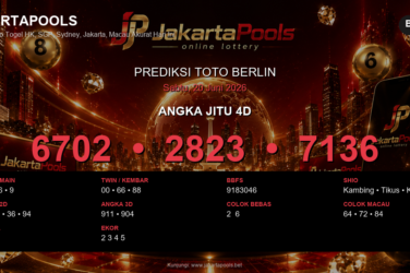 Prediksi togel Berlin hari ini lengkap 2D 3D 4D 20 Juni 2026