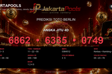 Prediksi togel Berlin hari ini lengkap 2D 3D 4D 30 Juni 2026