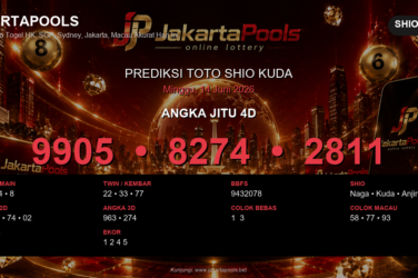 Prediksi togel Shio Kuda hari ini lengkap 2D 3D 4D 14 Juni 2026