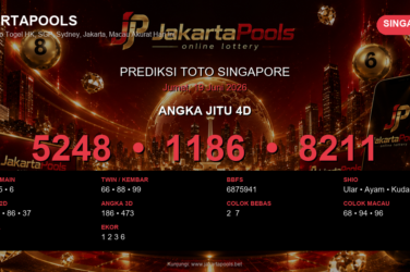 Prediksi togel Singapore hari ini lengkap 2D 3D 4D 19 Juni 2026