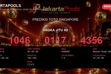 Prediksi togel Singapore hari ini lengkap 2D 3D 4D 20 Juni 2026