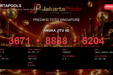 Prediksi togel Singapore hari ini lengkap 2D 3D 4D 1 Juli 2026