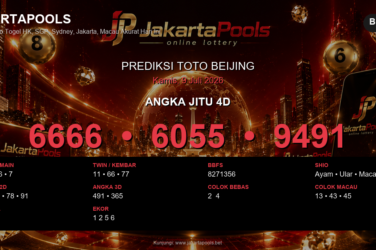 Prediksi togel Beijing hari ini lengkap 2D 3D 4D 9 Juli 2026