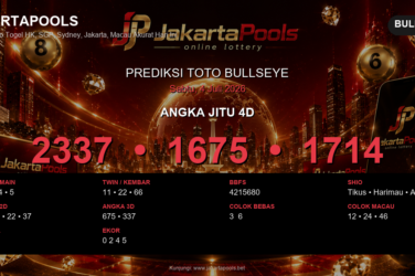 Prediksi togel Bullseye hari ini lengkap 2D 3D 4D 4 Juli 2026