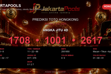 Prediksi togel Hongkong hari ini lengkap 2D 3D 4D 7 Juli 2026