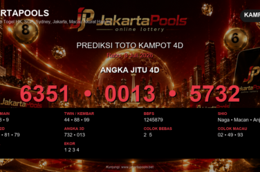 Prediksi togel Kampot 4D hari ini lengkap 2D 3D 4D 8 Juli 2026