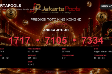 Prediksi togel King Kong 4D hari ini lengkap 2D 3D 4D 10 Juli 2026