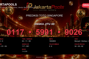 Prediksi togel Singapore hari ini lengkap 2D 3D 4D 9 Juli 2026