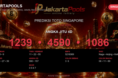 Prediksi togel Singapore hari ini lengkap 2D 3D 4D 14 Juli 2026