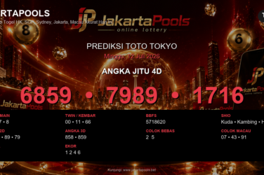Prediksi togel Tokyo hari ini lengkap 2D 3D 4D 12 Juli 2026